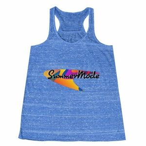 Summer Mode Flowy Racerback Tank